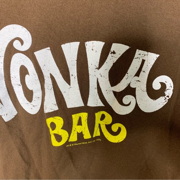 Men’s Charlie and the Chocolate Factory Willy Wonka Bar Graphic T-Shirt - Picture 6 of 10